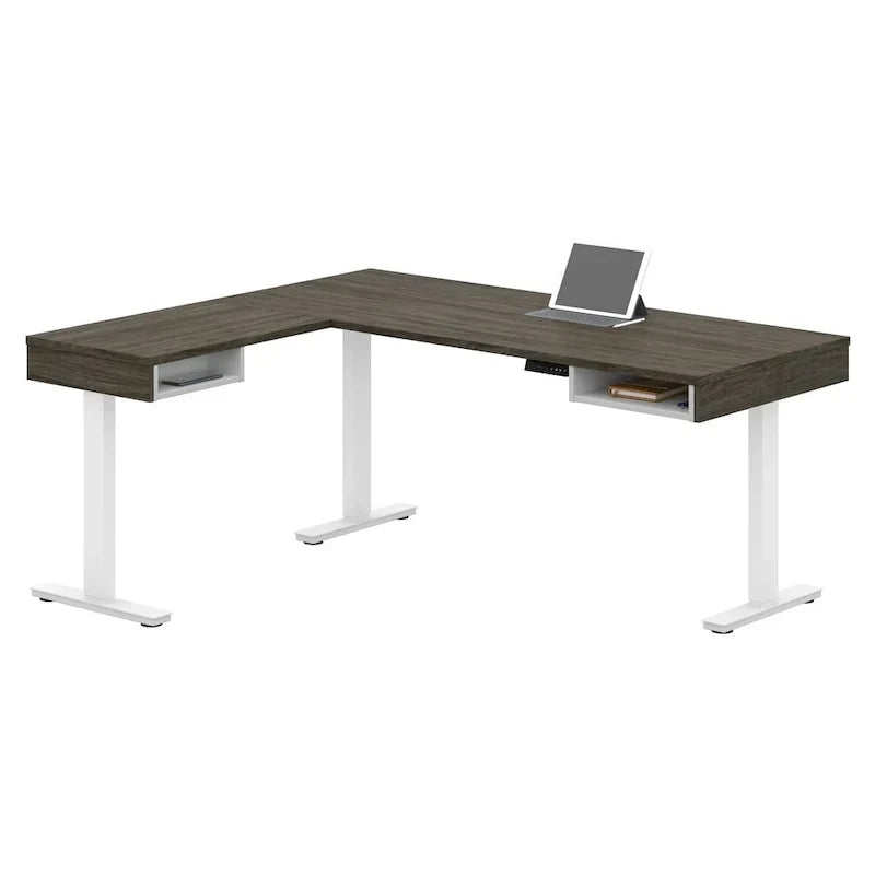 Bureau en L réglable en hauteur Bestar Pro-Vega