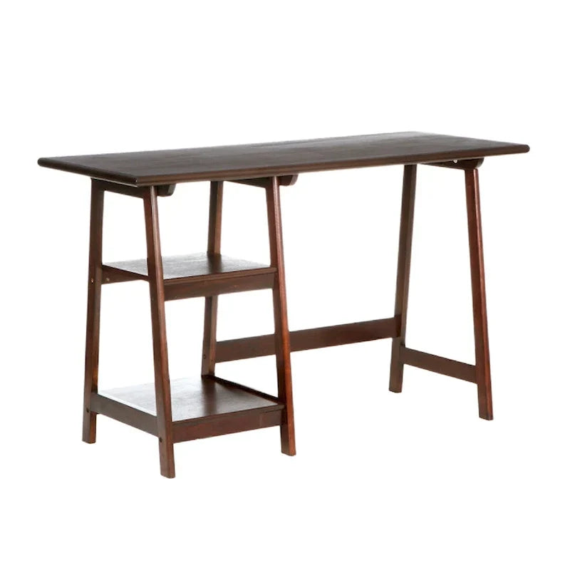 Bureau espresso Skali A-frame de SEI Furniture