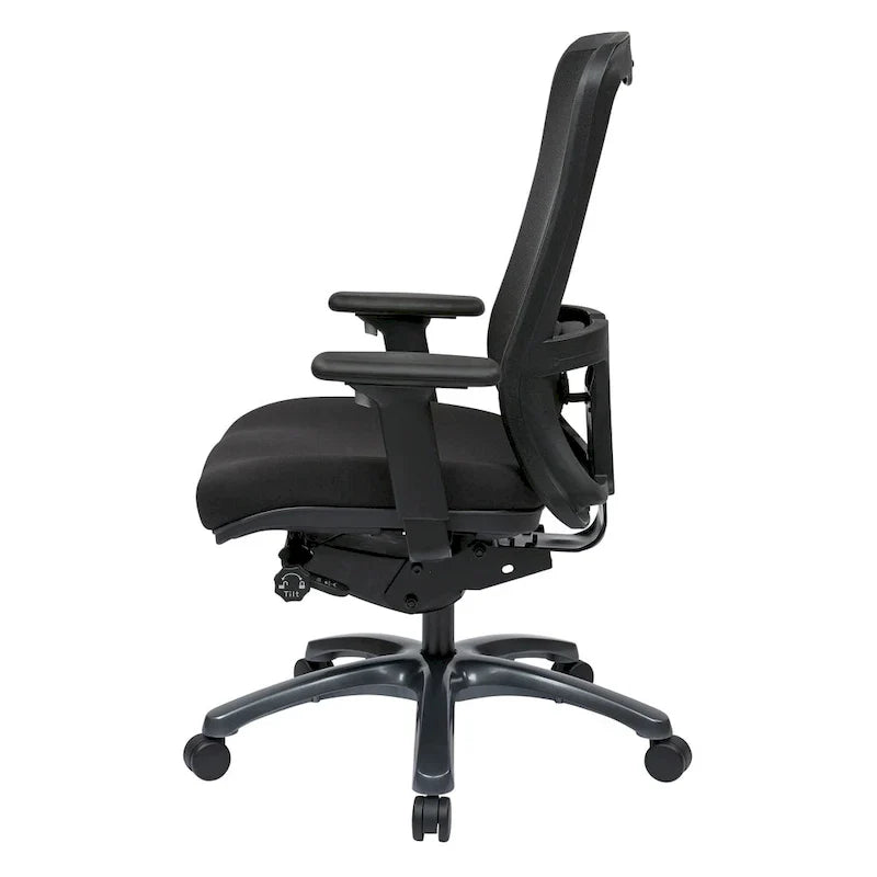 Chaise de bureau ergonomique Pro-Line II Breathable ProGrid à dossier haut