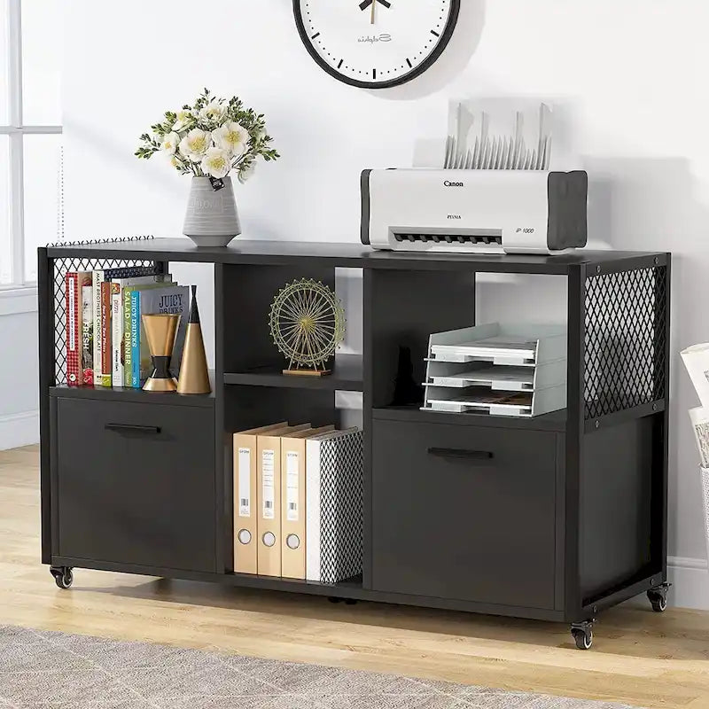 Grands classeurs latéraux Armoire de classement mobile pour bureau à domicile