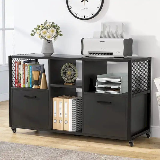 Grands classeurs latéraux Armoire de classement mobile pour bureau à domicile