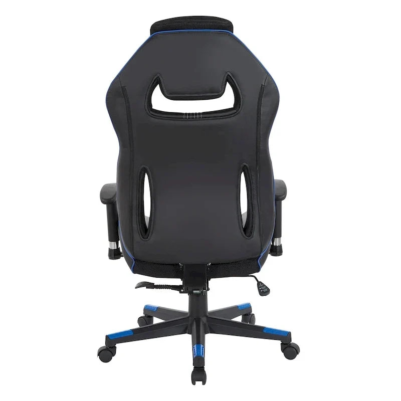 Chaise de jeu BOA II en cuir reconstitué avec accents de couleur