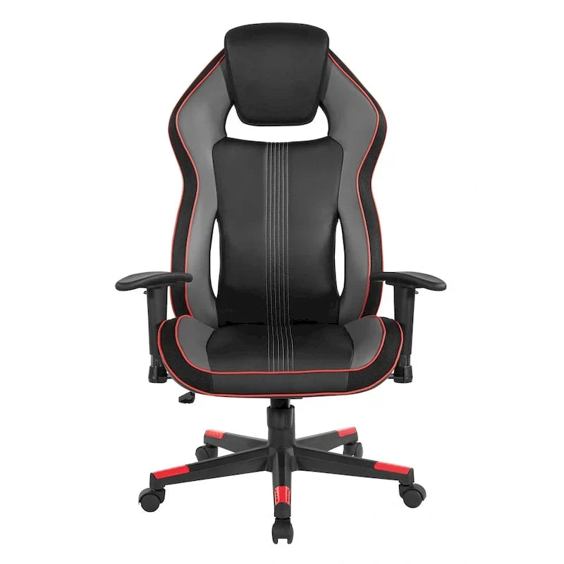 Chaise de jeu BOA II en cuir reconstitué avec accents de couleur