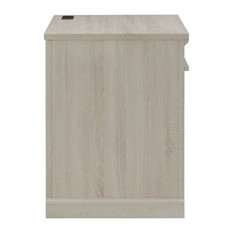 Bureau de travail Hinesburg de 35 po avec chargeur USB par iNSPIRE Q Classic