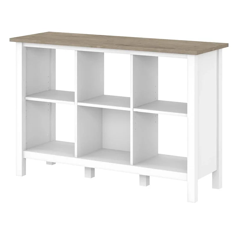 Bibliothèque-organiseur et meuble de rangement 6 cases Mayfield de Bush Furniture