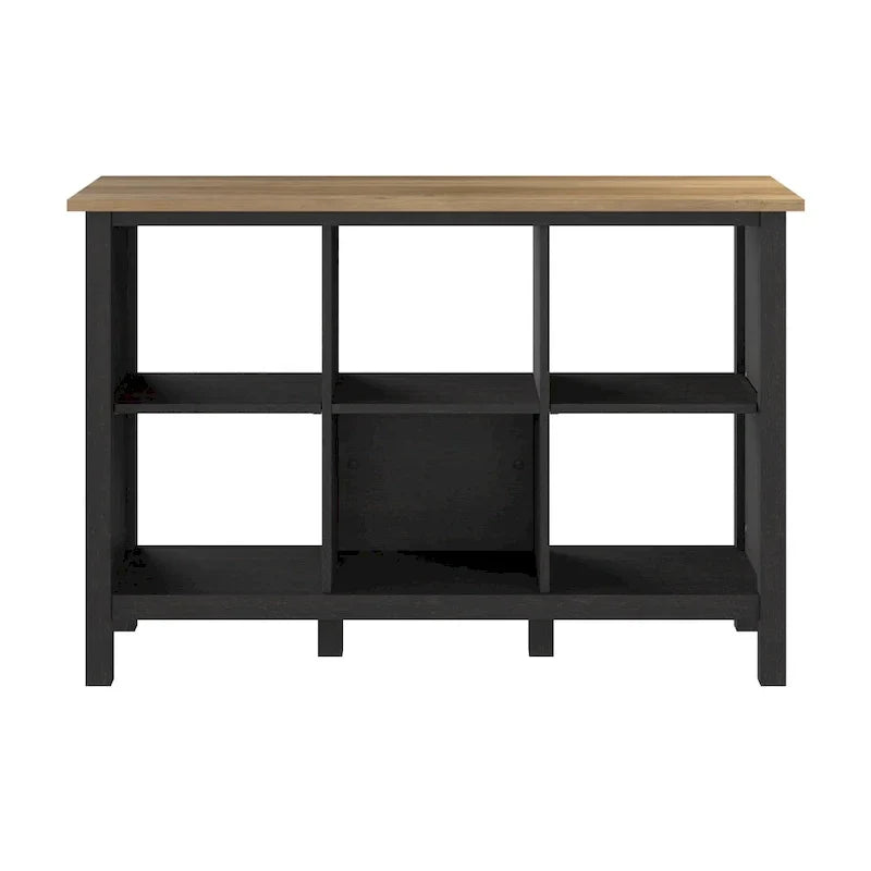 Bibliothèque-organiseur et meuble de rangement 6 cases Mayfield de Bush Furniture