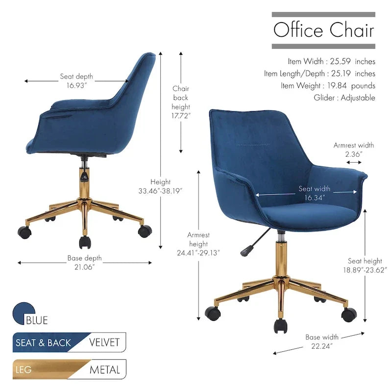 Fauteuil de bureau Porthos Qualité supérieure, Fauteuils de bureau design