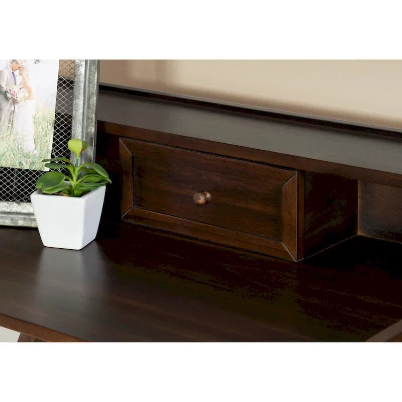 Bureau pliant en bois massif Clover