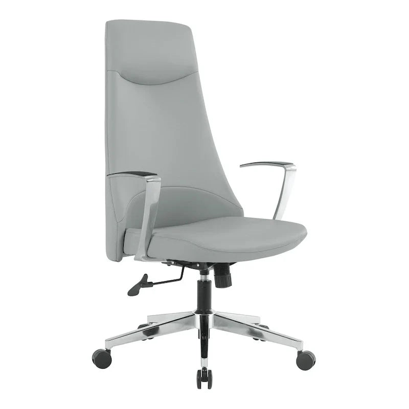 Fauteuil de bureau à dossier haut avec tissu antimicrobien