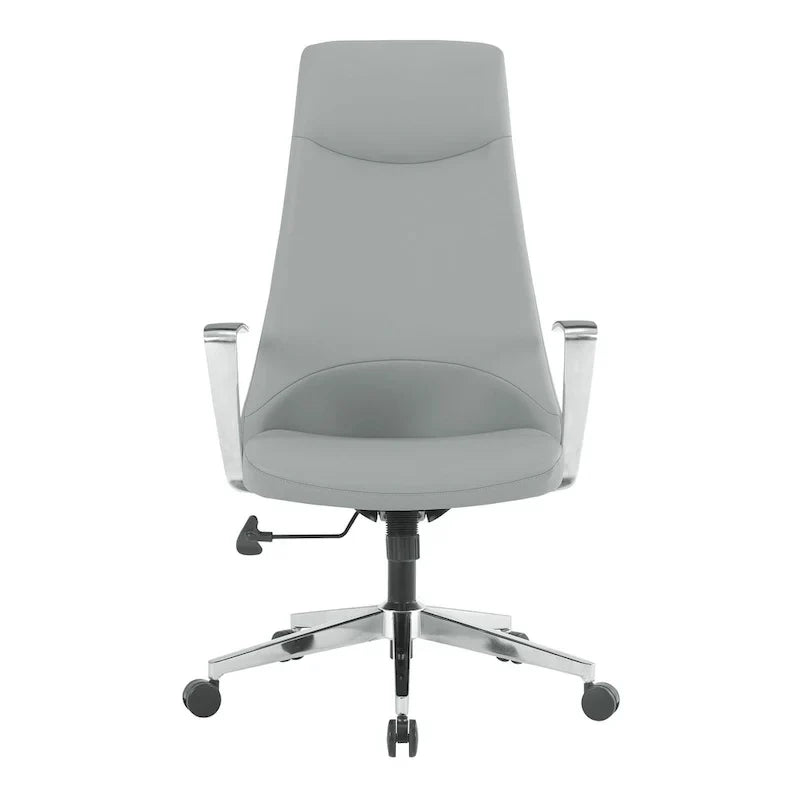 Fauteuil de bureau à dossier haut avec tissu antimicrobien