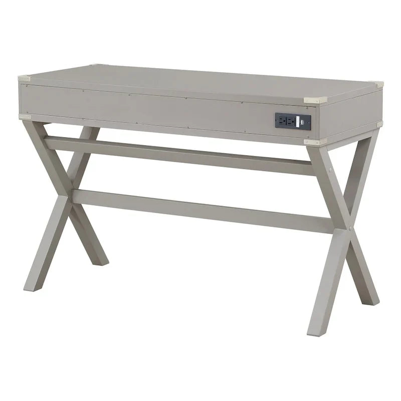 Bureau Wellington 46 po avec station d'alimentation