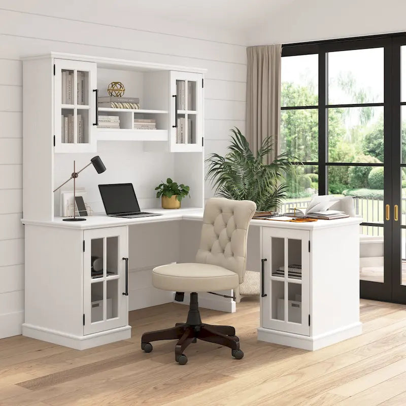 Retour de bureau Westbrook 42W avec rangement par Bush Furniture