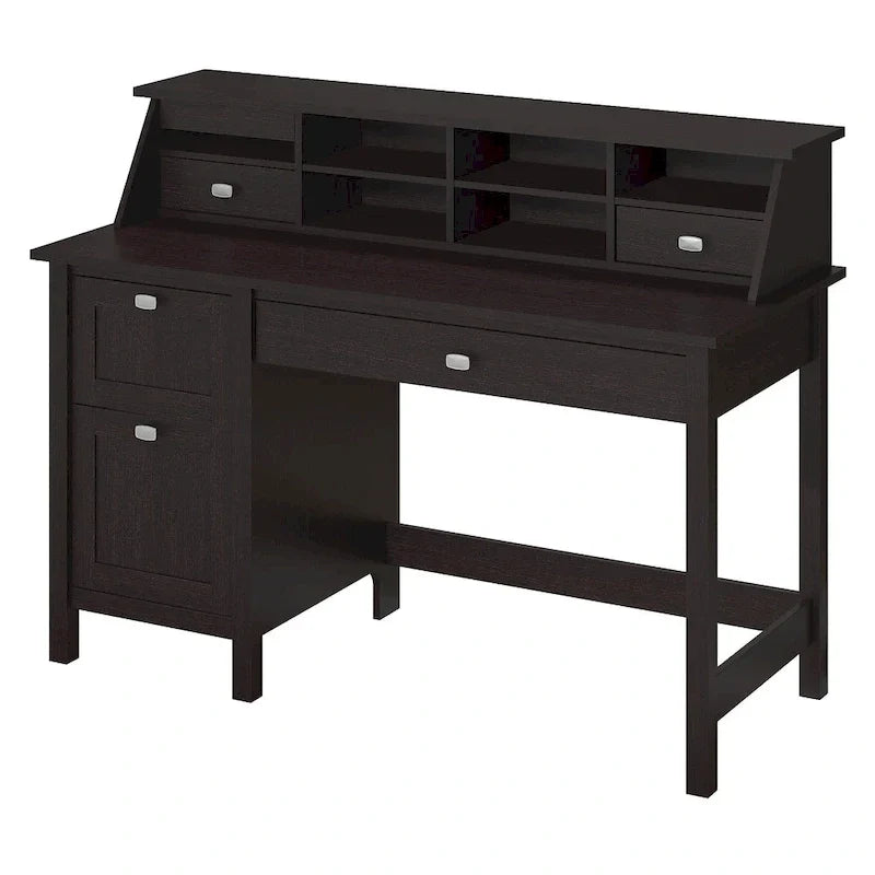 Bureau informatique Broadview 54W avec organisateur de bureau par Bush Furniture
