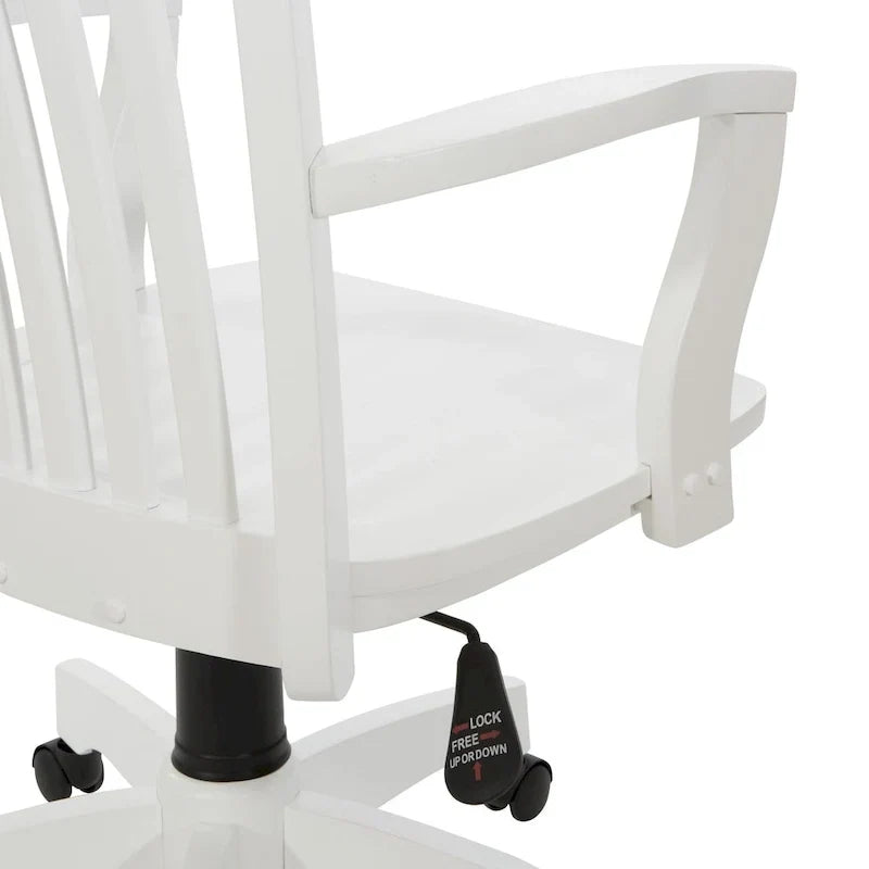 Chaise de banquier de luxe en bois