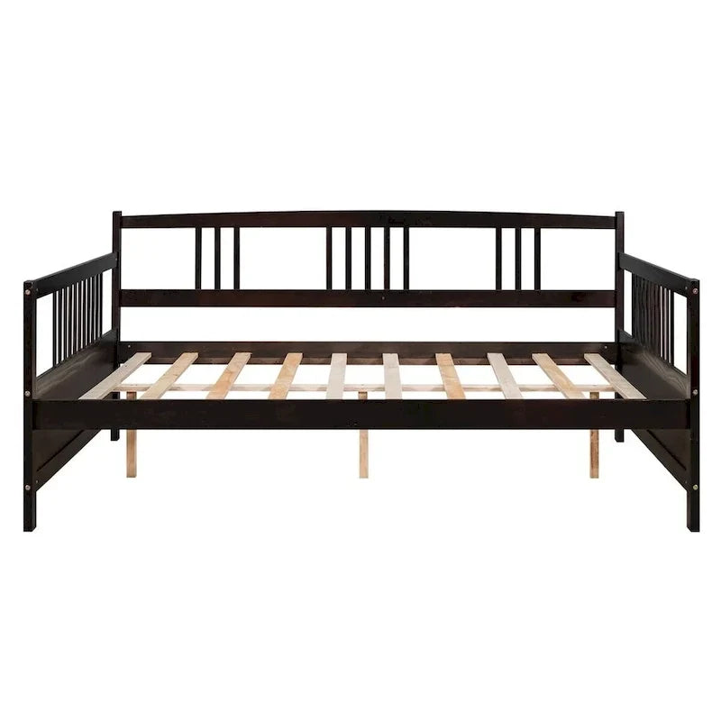 Lit de repos double en bois Merax