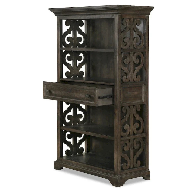 Bibliothèque Bellamy poivre vieilli traditionnelle
