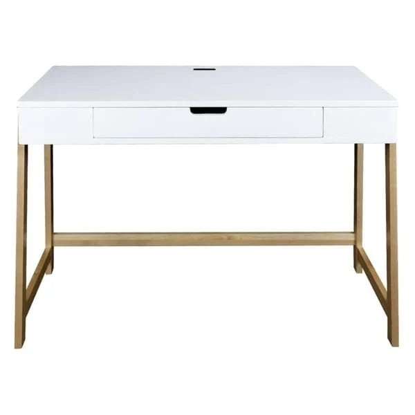 Bureau intelligent néo-rustique avec ports USB