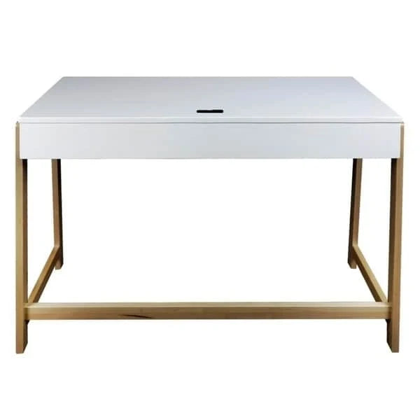 Bureau intelligent néo-rustique avec ports USB
