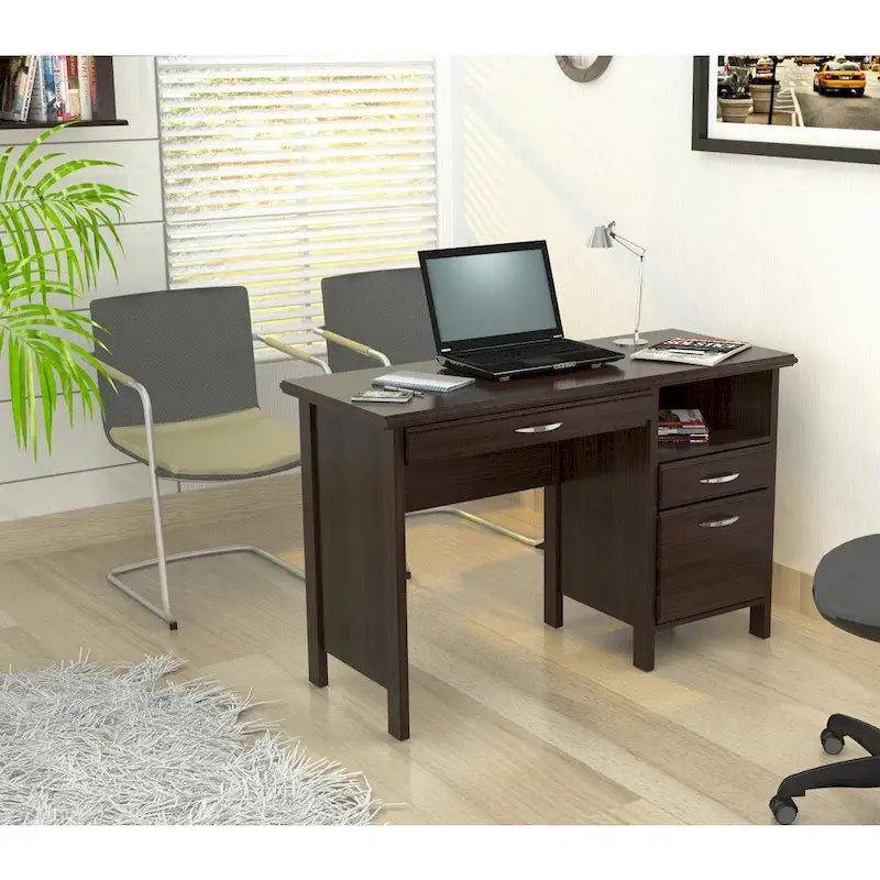 Bureau informatique Copper Grove Mollice Softform Espresso