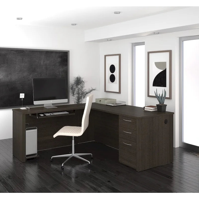 Bureau en L Bestar Embassy de 71 pouces