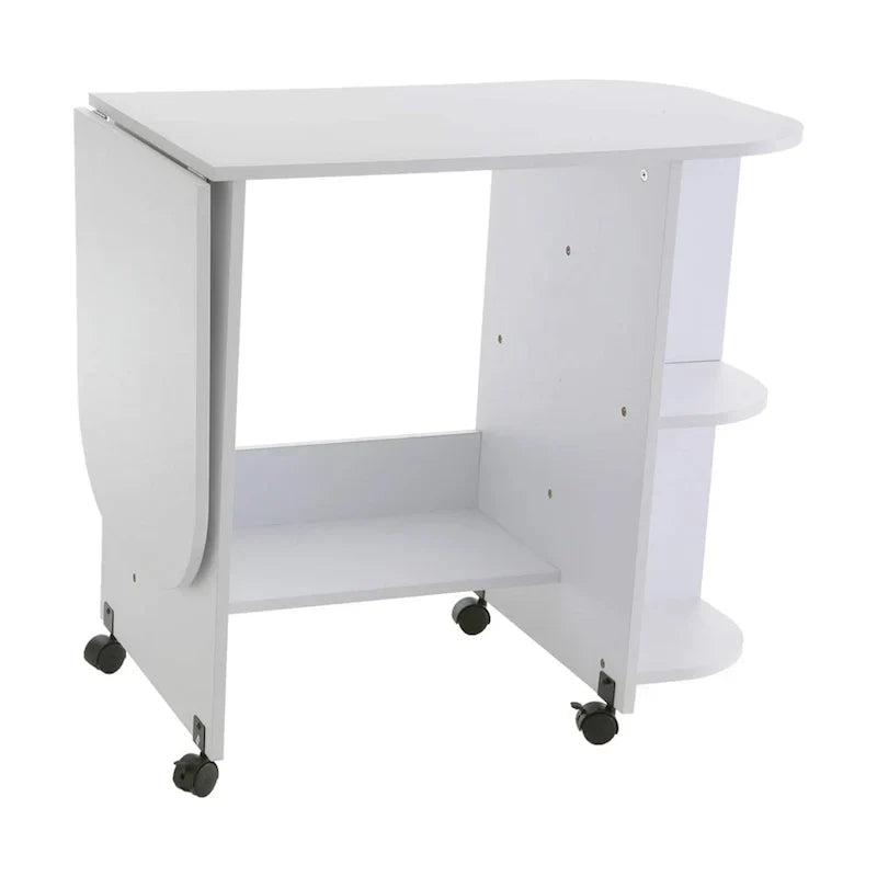 Table de couture pliante blanche SEI Furniture
