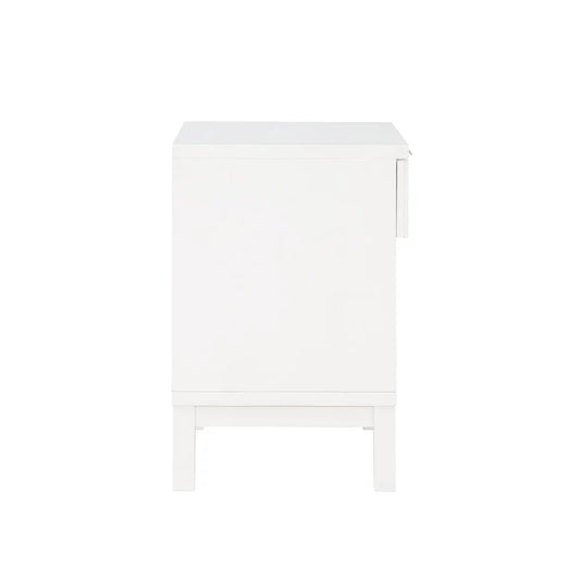 Table de chevet Brighten Cane à 1 tiroir par Greyson Living