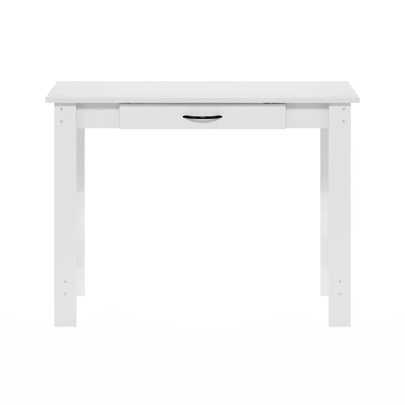 Furinno JAYA Bureau avec tiroir, Blanc