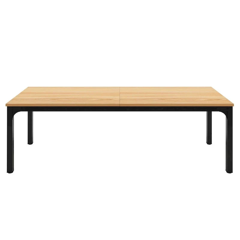 Table de conférence de séminaire d'affaires rectangulaire de 6,5 pieds