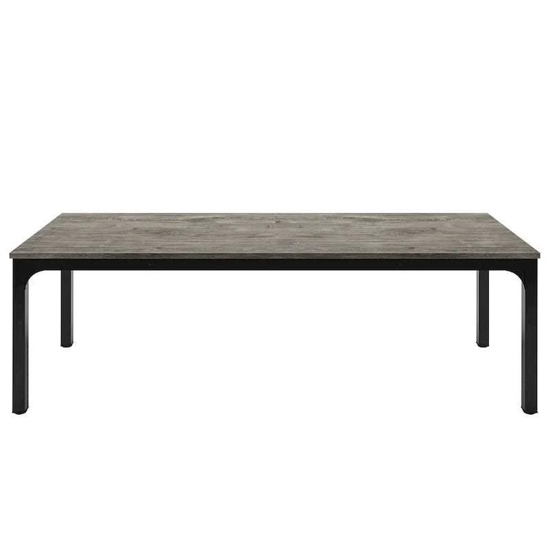 Table de conférence de séminaire d'affaires rectangulaire de 6,5 pieds