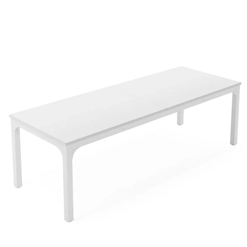 Table de conférence de séminaire d'affaires rectangulaire de 6,5 pieds