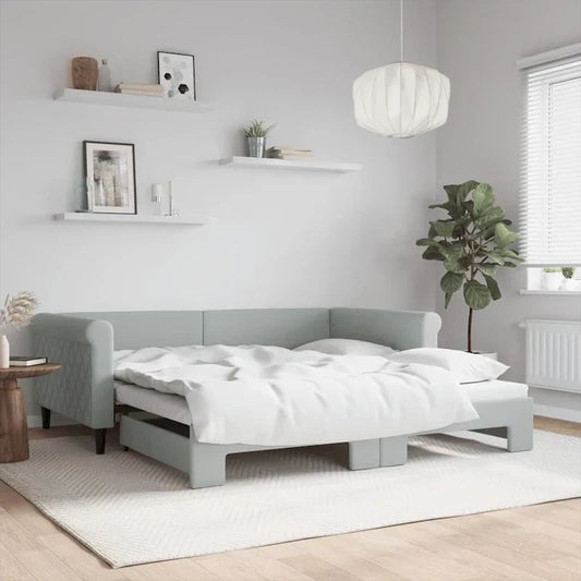 vidaXL Lit de repos Rembourré Canapé de jour pour Chambre à coucher Salon Velours