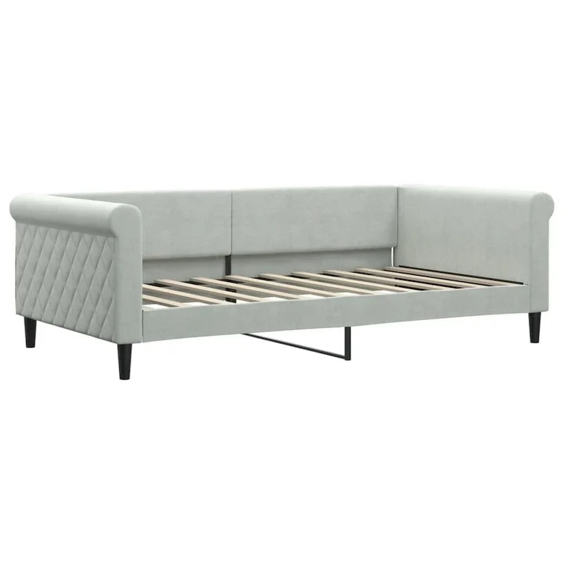 vidaXL Lit de repos Rembourré Canapé de jour pour Chambre à coucher Salon Velours