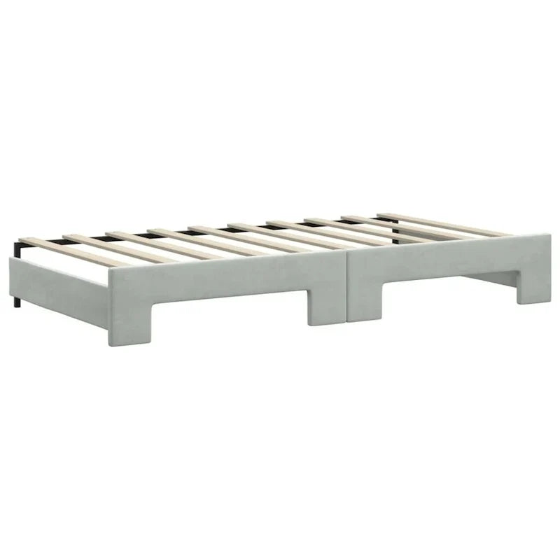 vidaXL Lit de repos Rembourré Canapé de jour pour Chambre à coucher Salon Velours