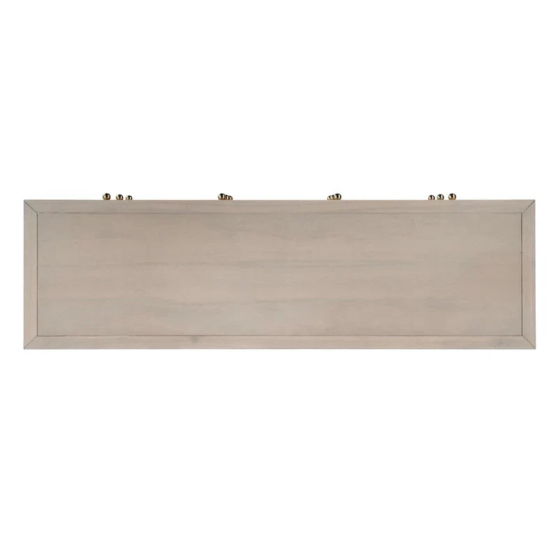 Commode large en bois à 6 tiroirs Nora