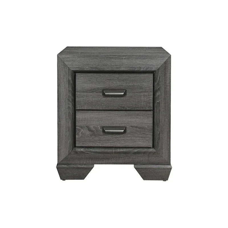 Ensemble de chambre moderne à 3 pièces Valli gris