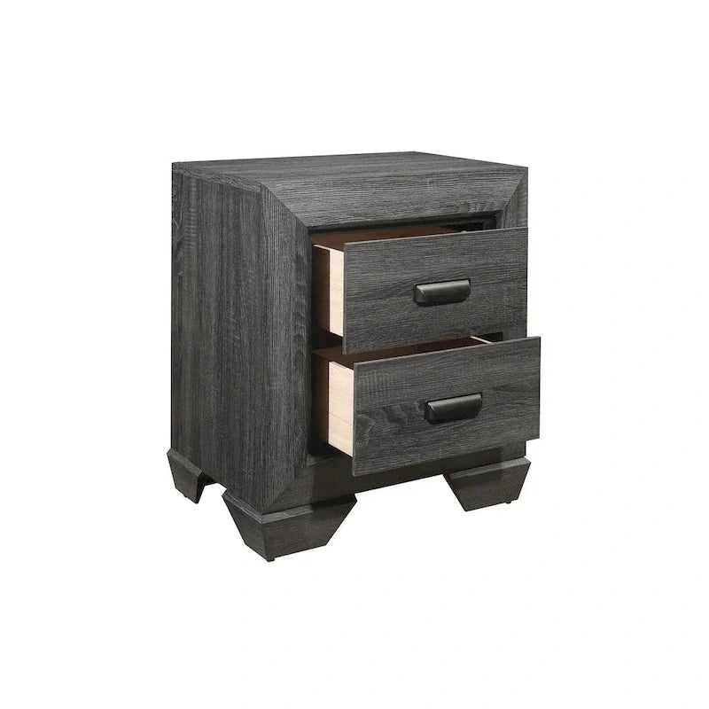 Ensemble de chambre moderne à 3 pièces Valli gris
