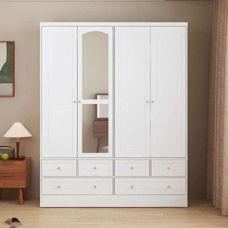 Ensemble armoire combinée double 78,7 H – L'élégance alliée à l'utilité