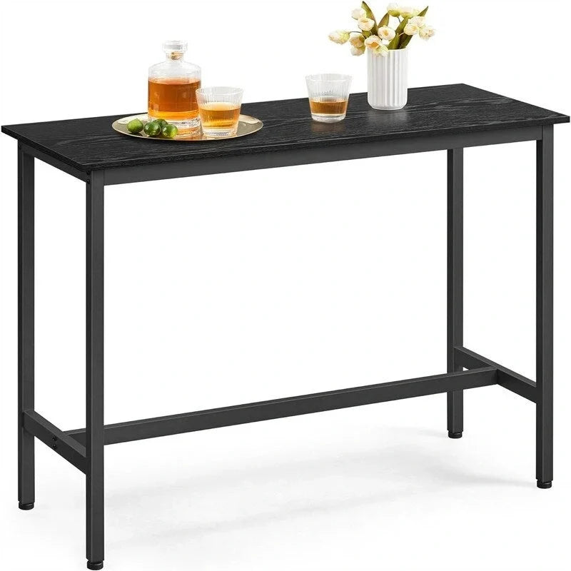 Table de bar étroite et longue