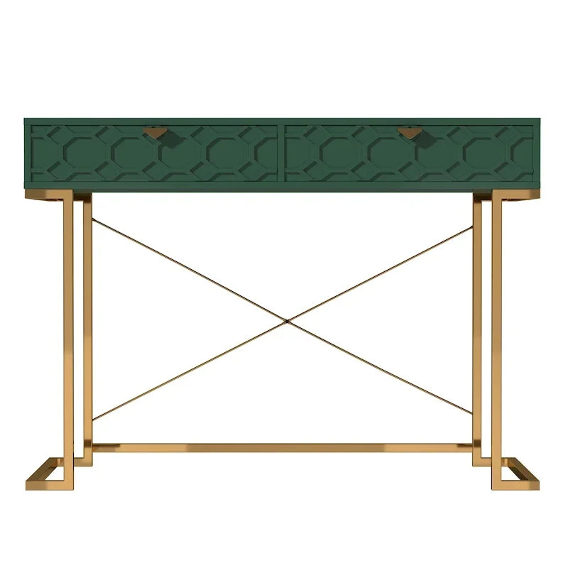 Bureau de rangement brillant pour bureau à domicile avec tiroir