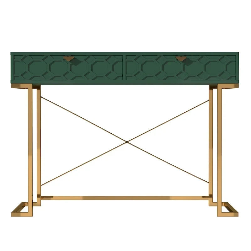 Bureau de rangement brillant pour bureau à domicile avec tiroir