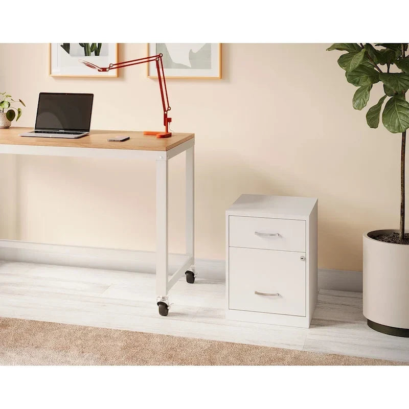 Classeur vertical Space Solutions 18 po de profondeur à 2 tiroirs de largeur lettre avec tiroir à accessoires