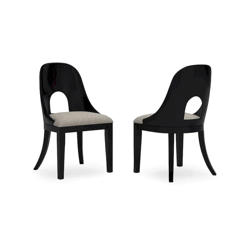 Chaise de bureau Signature Design by Ashley Rowanbeck Noire - 20L x 24P x 34H