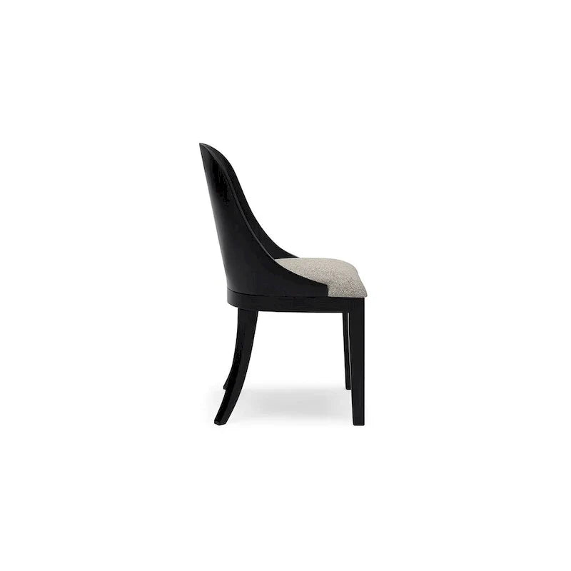 Chaise de bureau Signature Design by Ashley Rowanbeck Noire - 20L x 24P x 34H