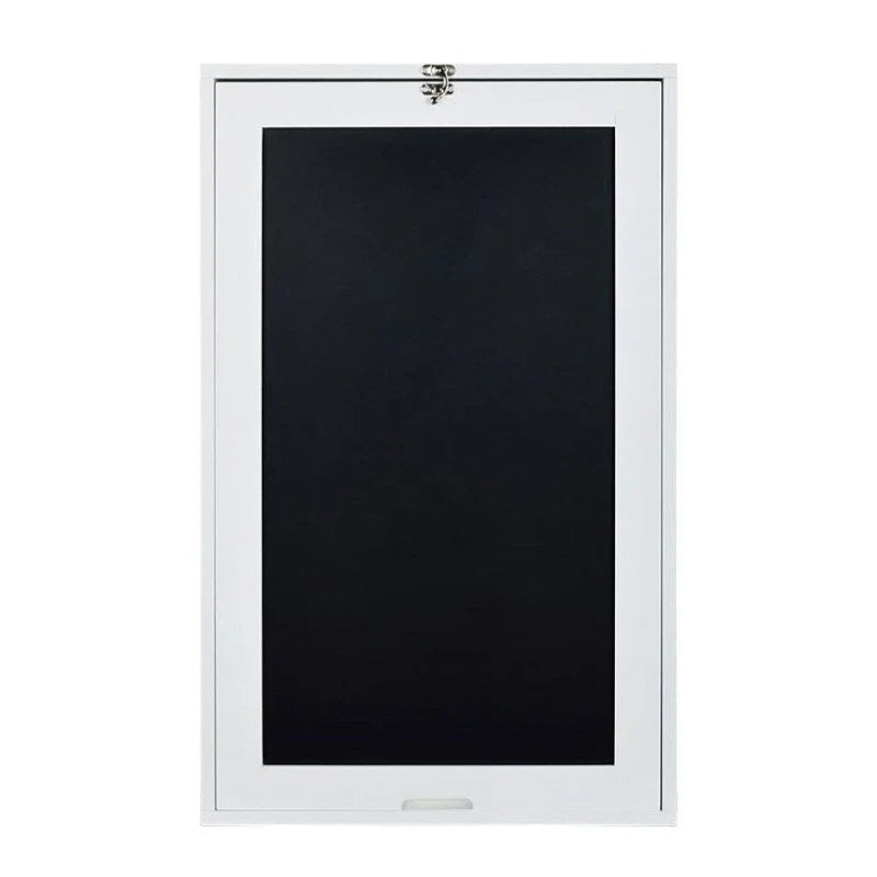 Utopia Alley – Meuble mural de bureau pliable avec tableau, blanc
