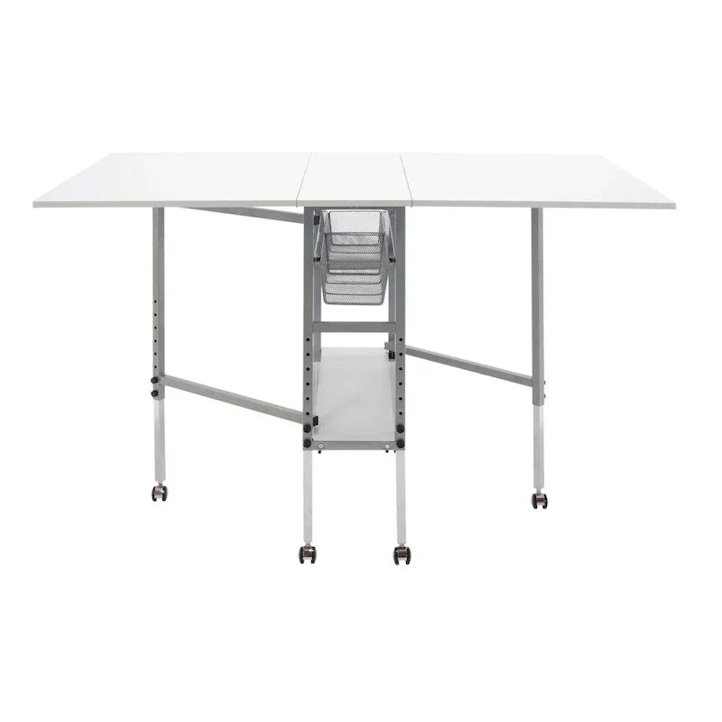 Sew Ready Adjustable Height Hobby and Craft Table with Drawers