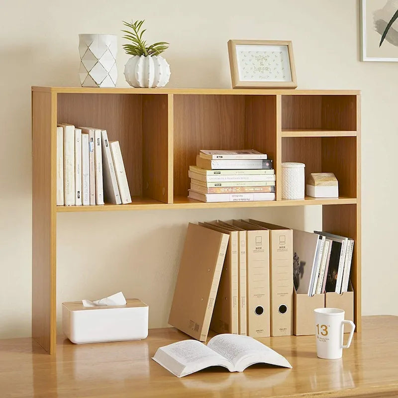 Hêtre (bois naturel) The Cube - Étagère de bureau par DormCo