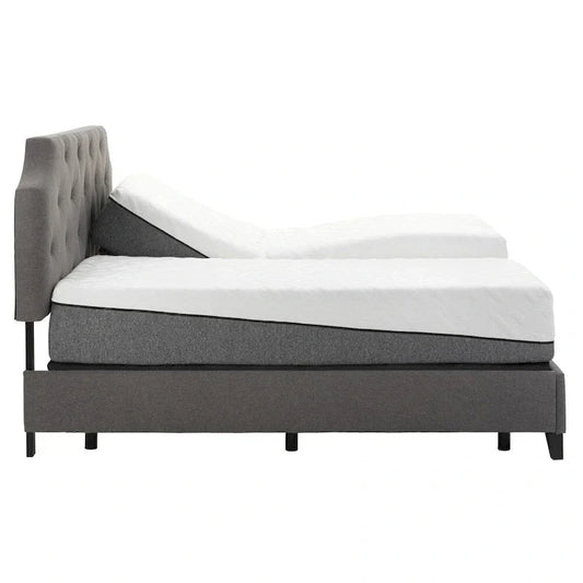 Ensemble matelas en mousse à mémoire de forme 12 pouces Sleep Zone Pacifica et base réglable