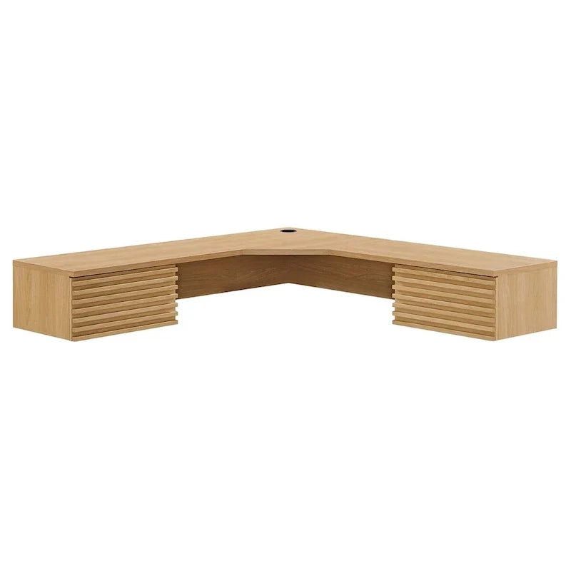 Bureau d'angle mural Render