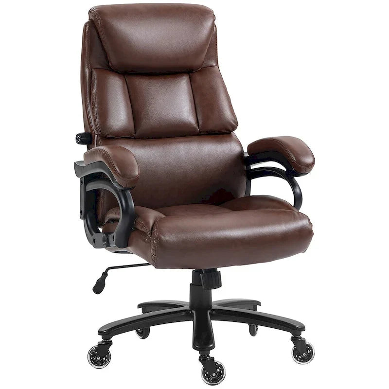 Chaise de bureau Vinsetto en cuir PU