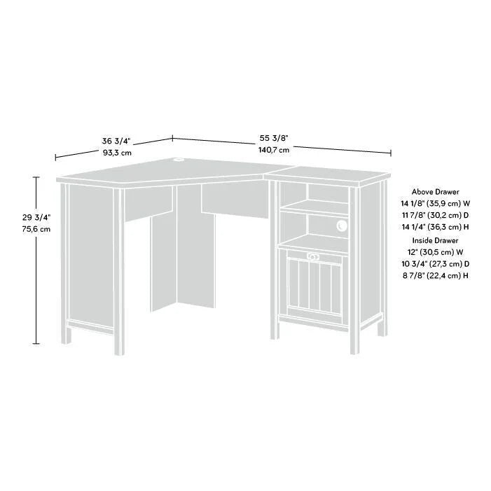 Bureau d'angle Costa Chc